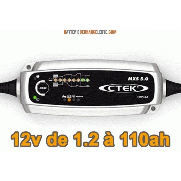 Chargeur Plomb CTEK 12V 5A - MXS5,0